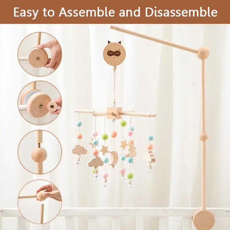 Montessori Baby Rattle Hanger