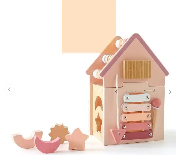 Montessori Wooden 5-in-1 Educational Toy