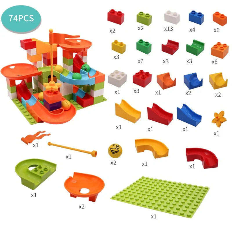 Montessori Race Run Block Toys
