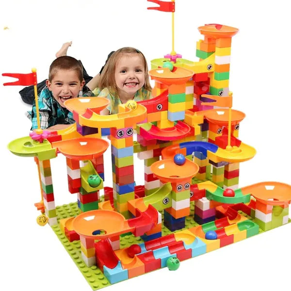 Montessori Race Run Block Toys