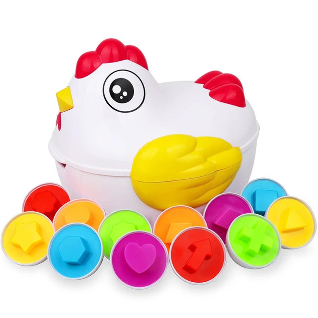 Montessori Toy Matching Eggs