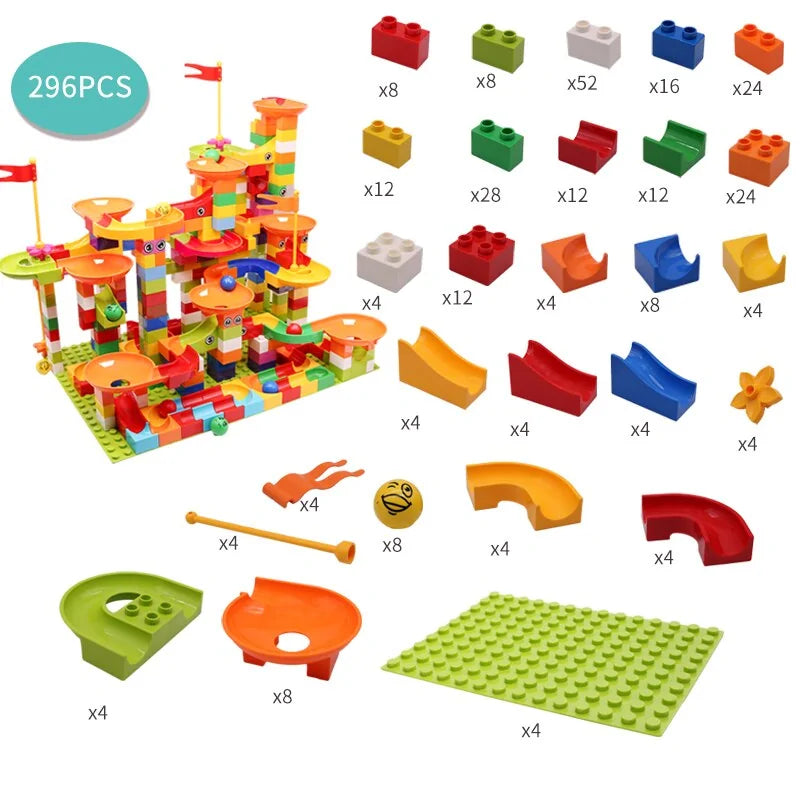 Montessori Race Run Block Toys