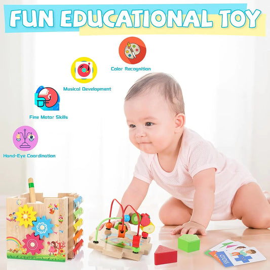 8-in-1 Montessori Toys for Toddlers