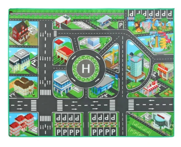 Montessori City Traffic Road Map