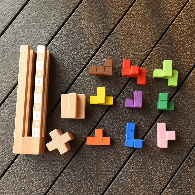 Montessori Tetris Tower Block