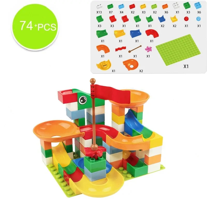 Montessori Race Run Block Toys