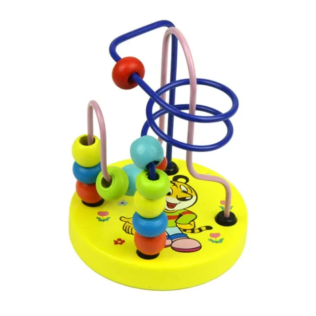 Montessori Toy Wooden Roller Coaster