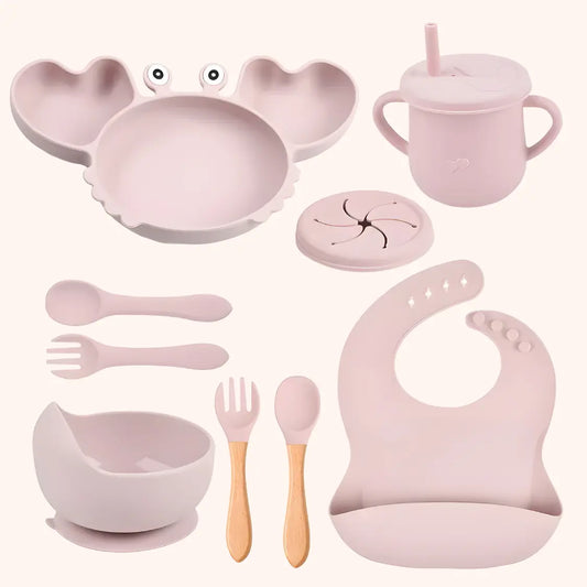 Montessori Silicone Mealtime Set