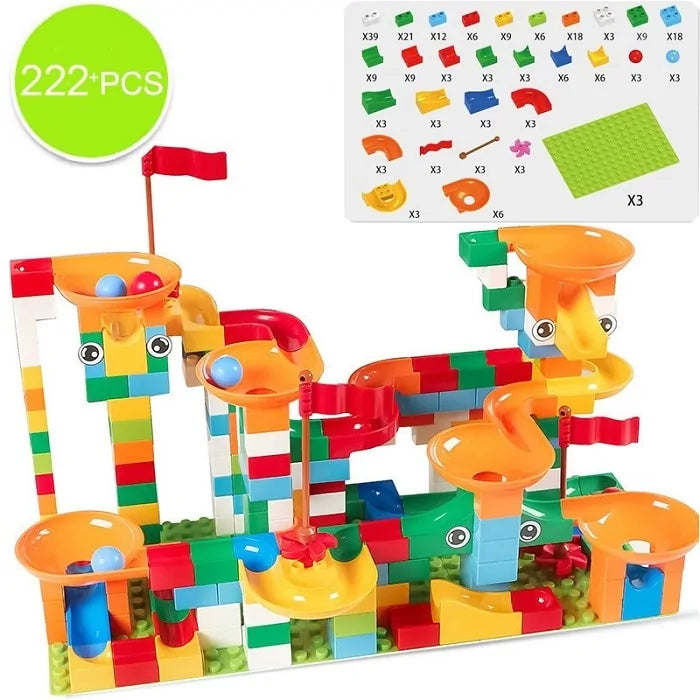 Montessori Race Run Block Toys