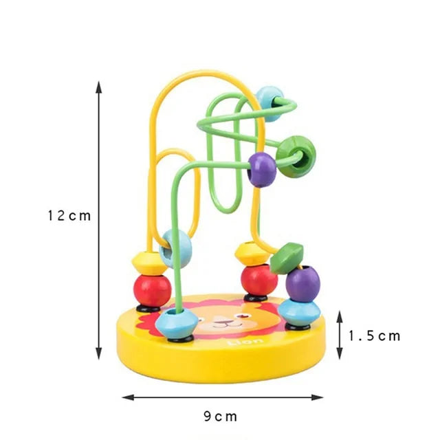 Montessori Toy Wooden Roller Coaster