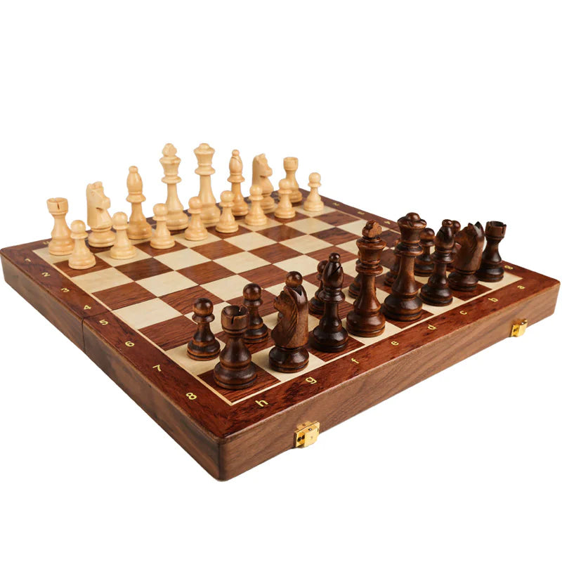 Montessori-Schachspiel aus Holz