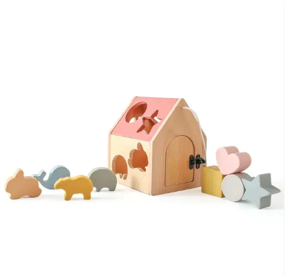 Montessori Wooden 5-in-1 Educational Toy