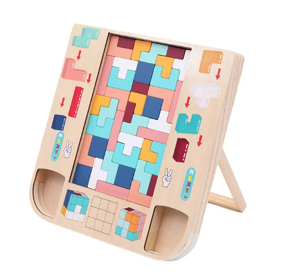 Montessori Wooden Tetris