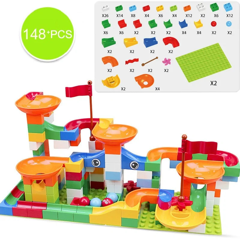 Montessori Race Run Block Toys