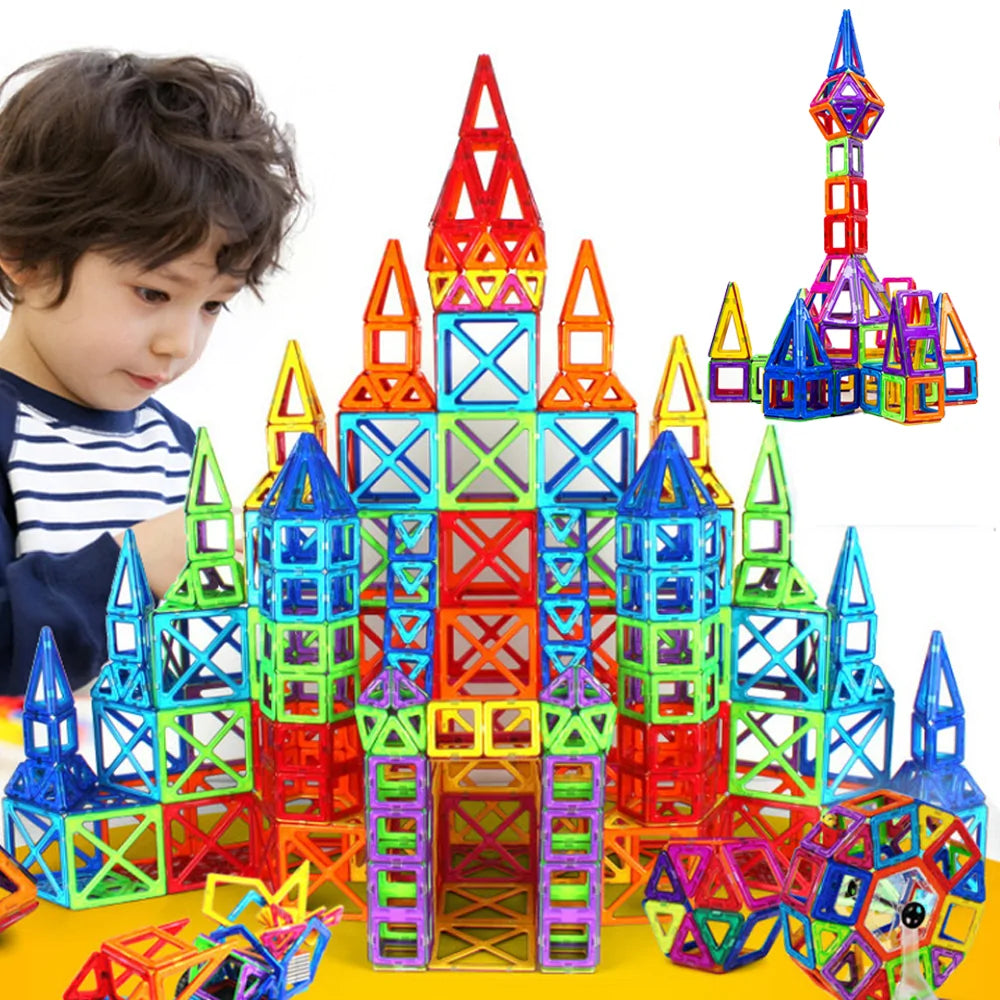 Montessori Magnet-Bausteine
